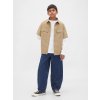GAP Detské džínsy Easy baggy taper Tmavomodrá XL