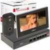IP video vrátnikový set Dahua KTP03, video domofón, PoE switch, IR, aplikácia