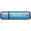 Kingston IronKey Vault Privacy 50/64GB/USB 3.2/USB-A/Modrá IKVP50/64GB