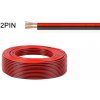 2PIN predlžovací kábel | WLED.sk Dĺžka:: 1m, Prierez:: 0,3mm² | 22AWG