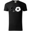 Futbal okrúhle narodeniny 50 - Tričko z organickej bavlny - 3XL ( Čierna )