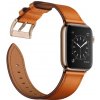 Kožený náramok pre Apple Watch Ultra 49mm / 45mm / 44mm / 42mm, šedý