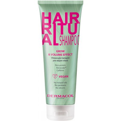 Dermacol Hair Ritual Grow & Volume Shampoo - Obnovujúci šampón pre objem vlasov 250 ml