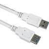 PremiumCord ku3paa05w USB 3.0 Super-speed 5Gbps A-A, MF, 9pin, 0,5m bílý