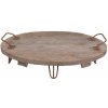 Clayre & Eef Drevený servírovací podnos - Ø 44*15 cm - Clayre & Eef