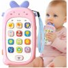 TELEFÓN SMARTFÓN INTERAKTÍVNY DIKTAFÓN MELÓDIE ZVUKY EDUKAČNÁ HRAČKA