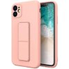 MG Kickstand silikónový kryt na iPhone 11 Pro, ružový