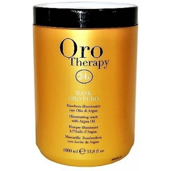 Fanola Oro Therapy mask Oro puro regeneračná maska na vlasy s 24k zlatom 1000 ml