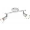 Trio R80912031 nástenné či stropné bodové svietidlo Paris 2x35W | GU10 - biela