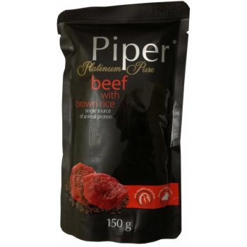 Piper Platinum Pure hovädzie a hnedá ryža 150 g