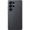 Samsung Kindsuit Case kryt z vegánskej kože Galaxy S25 Ultra čierny EF-VS938PBEGWW