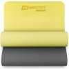 Hop-Sport Podložka Fitness TPE 0,6cm žlto/šedá