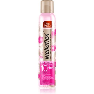 Wella Wellaflex Sensual Rose suchý šampón s jemnou kvetinovou vôňou 180 ml