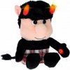 Mikro trading Sedící plyšový Čertík Rudko na baterie, slovensky mluvící, 20 cm