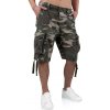 Surplus AIRBORNE VINTAGE pánske kapsáčové šortky woodland camo Farba: zelený a hnedý maskáč, Veľkosť: 4XL