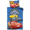 Chlapčenské posteľné obliečky CARS modré100x135cm/40x60cm (farba: modrá)