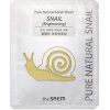 The Saem Pure Natural Mask Sheet Snail Brightening Тextílna maska a so slimačím extraktom 20 ml