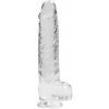 RealRock Crystal Clear Dildo (23cm)