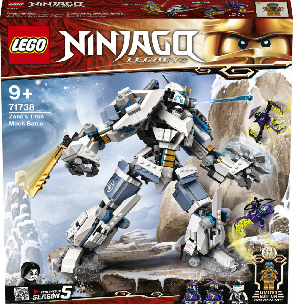 LEGO® NINJAGO® 71738 Zaneova bitka s titanskými robotmi od 50,96 € - Heureka .sk