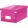 Leitz WOW Click & Store DVD 20,6 x 14,7 x 35,2 cm, ružová