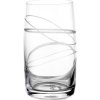 Poháre na nealkoholické nápoje s brúsenou výzdobou, Gold Crystal, IDEAL, 250 ml, 6 ks