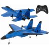 RC Stíhačka na diaľkové ovládanie SU-35 FJJ FX820 modrá (Diaľkovo ovládané lietadlo pre začiatočníkov aj pokročilých s jednoduchým ovládaním)