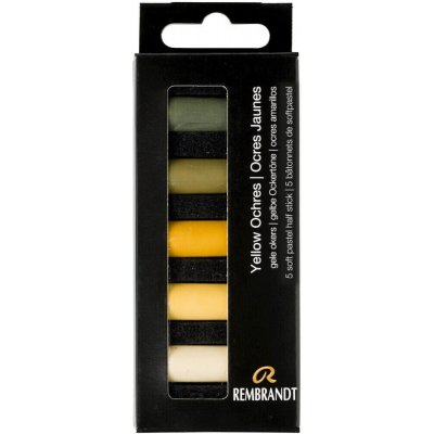 Rembrandt Sada suchých pastelov Yellow Ochres 5 ks