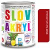 Slovlak Slovakryl 0849 - červeň višnová 0,75kg
