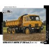 RETRO-AUTA Puzzle TRUCK č.37 Tatra 815 S1 Arktik 27 208 6x6.2 (1982 - 1997) 40 dílků