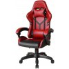Ergonomická herná stolička s vankúšmi na krk a chrbát