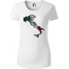 Mapy - názvy miest - Taliansko - Dámske tričko z organickej bavlny Origin (GOTS) - XL ( Biela )