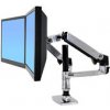 ERGOTRON LX REDESIGN DUAL ARM, POLE MOUNT, Pro 2 LCD, nebo 1LCD a NOTEBOOK, Polished Aluminum 45-248-026