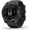 Garmin fenix 7X Pro Sapphire Solar, Carbon Gray DLC Titanium, Black Band