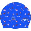 Speedo Slogan Printed Cap Swimmers Modrá + výmena a vrátenie do 30 dní s poštovným zadarmo