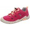 Dievčenská celoročná obuv Barefit TRACE, Superfit, 1-006037-5000, červená - 30