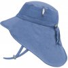 Jan & Jul DETSKÝ UV KLOBÚK AQUA-DRY EXPLORER HAT JAN&JUL - BLUE Veľkosť: M