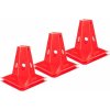 Pure2Improve Kužele P2I AGILITY 15 cm 6ks červená