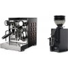 Rocket Espresso Appartamento TCA, black/copper + Eureka Mignon Zero 55s, BL black