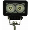 PRACOVNÁ LAMPA 2 LED 20W 12V 24V LED MEGA VÝKON HALOGÉN
