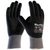 ARDON ATG MaxiFlex ULTIMATE 42-876 / Máčené rukavice - čierna 8