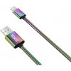 Yenkee YCU 651 USB / Lightning, 1m, nerezová ocel