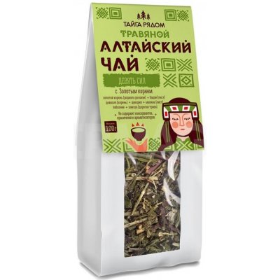 Altajský čaj Deväť síl so zlatým koreňom 100 g