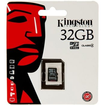 Kingston microSDHC 32GB class 4 SDC4/32GBSP od 5,12 € - Heureka.sk