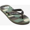 Quiksilver MOLOKAI ART II BLACK/BROWN/GREEN pánske žabky - 42EUR