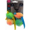 Magic Cat myš a guľa s catnip 5 cm 4 ks
