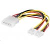 PremiumCord Kabel napájecí HDD, FDD 5,25