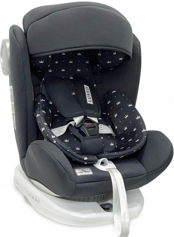 Lorelli Lusso SPS isofix 2021 Black Crowns