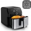 Tefal Easy Fry Mega EY855D10 fritéza Samostarný 7,5 L Samostatný 2020 W Teplovzdušná fritéza Čierna, Nerezová oceľ (EY855D10)