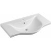 Aqualine ZARA 80 keramické umývadlo nábytkové 79,5x46cm, biela 10080