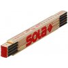 SOLA - H 2/10 - dřevěný skládací metr 2m
